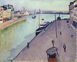 Marquet, Pierre-Albert - Vue du port du Havre (Le quai de Notre-Dame)