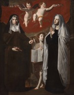 Ricca, Giovanni - Saint Elizabeth of Hungary and Saint Frances of Rome