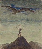 Ciurlionis, Mikalojus Konstantinas - The Sign of Sagittarius (From the Cycle Zodiac)