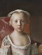 Liotard, Jean-Étienne - Portrait of Princess Louisa of Great Britain (1749-1768)