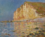 Monet, Claude - Low water at Petites-Dalles