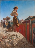 Palizzi, Filippo - The excavations at Pompeii