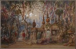 Shishkov, Matvei Andreyevich - Stage design for the opera Ruslan and Lyudmila by M. Glinka