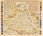 Chatelain, Henri Abraham - Map of Poland includes portions of Livonia and Grand Duchy of Moscow