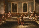 Guardi, Giovanni Antonio - Couple dancing in the harem