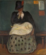 Munch, Edvard - Inheritance (Child born with syphilis)