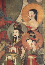 Tibetan culture - The Tejaprabha Buddha Surrounded with Planet Deities