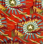Burylin, Sergei Petrovich - Decorative Cotton Print