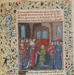 Évrard d'Espinques - The Investiture of the Knight. From: Lancelot du Lac