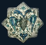 Central Asian Art - Eight-pointed Star Tile