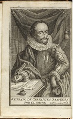Anonymous - Portrait of Miguel de Cervantes Saavedra (1547-1615)