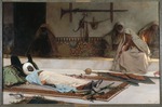 Benjamin-Constant, Jean-Joseph - Day of a Funeral, Moroccan Scene (The death of the Emir)