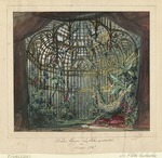 Chaperon, Philippe - Stage design for the opera Die Zauberflöte by Wolfgang Amadeus Mozart, Théâtre Lyrique in Paris