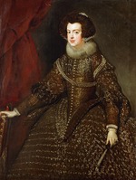 Velàzquez, Diego - Portrait of Elisabeth of France (1602-1644), Queen consort of Spain