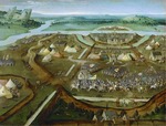 Patinier, Joachim, follower of - The Battle of Pavia