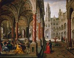 Vredeman de Vries, Hans (Jan) - Palace with musicians