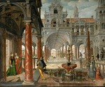 Vredeman de Vries, Hans (Jan) - Palace with distinguished visitors