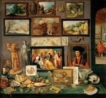 Francken, Frans, the Younger - The Collector's Cabinet (Cabinets of curiosities)