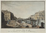Paterssen, Benjamin - View of the Green Bridge in Saint Petersburg