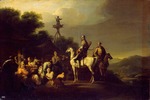 Allan, Sir William - Frontier Guards (Circassian Prince on Horseback Selling Two Boys)
