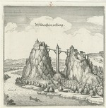 Merian, Matthäus, the Elder - Wildenstein castle. Topographia Sueaviae