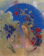 Redon, Odilon - Profil sous une arche