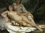 Courbet, Gustave - The Bathers (Les Baigneuses)