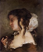 Courbet, Gustave - La méditation (la réflexion)