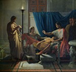 Ingres, Jean Auguste Dominique - Tu Marcellus Eris ... (Virgil reading from the Aeneid)