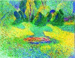 Herrmann, Curt - In the Garden of Pretzfeld Castle