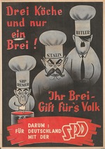 Anonymous - Three cooks. SPD poster