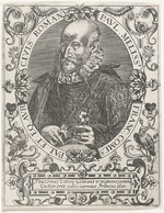 Bry, Theodor de - Portrait of Paul Melissus (1539-1602)
