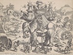 Doetecum, Joannes van - The Siege of an Elephant