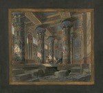 Chaperon, Philippe - Set design for opera Aida by Giuseppe Verdi. Paris, Théâtre national de l'Opéra