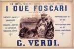 Nanteuil, Célestin François - I due Foscari (The Two Foscari). Opera in three acts by Giuseppe Verdi, Paris