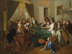 D'Unker, Carl - La Traviata: scene at the gaming table