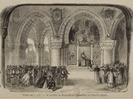 Anonymous - Scene from the Opera Don Carlos by Giuseppe Verdi. Paris, Théâtre de l'Opéra-Le Peletier, 11.03.1867