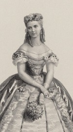 Lafosse, Jean-Baptiste Adolphe - Christina Nilsson (1843-1921) as Violetta in Opera La Traviata by Giuseppe Verdi
