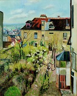 Utter, André - Jardin de la maison d'Utrillo