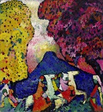 Kandinsky, Wassily Vasilyevich - Blue Mountain