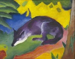 Marc, Franz - Blue-Black Fox