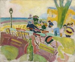 Dufy, Raoul - La Terrasse sur la Plage