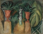 Dufy, Raoul - Statue with two vases (La Statue aux deux vases)
