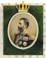 Zehngraf, Johannes - Portrait of King Carol I of Romania (1839-1914)