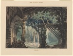 Ferrario, Carlo - Set design for opera Un ballo in maschera by Giuseppe Verdi