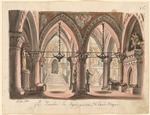 Conti, M. - Set design for the Opera Ernani by Giuseppe Verdi