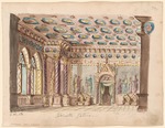 Conti, M. - Set design for the Opera Ernani by Giuseppe Verdi