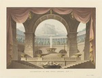 Schinkel, Karl Friedrich - Set design for the Opera Armide by Christoph Willibald Gluck