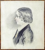 Wright, Thomas - Portrait of Alexander Alexandrovich Pushkin (1833-1914), Son of the Poet