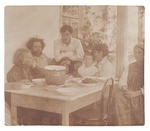 Anonymous - Marina Tsvetaeva, Sergey Efron with daughter Ariadne visiting Maximilian Voloshin in Koktebel